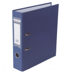 Папка-регистратор 7 см BuroMax А4 цвет синий  Арт. ВМ.3011-02с