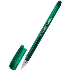 Ручка гелевая Economix TURBO 0, 5 мм зеленая (E11911-04)