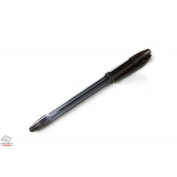 Ручка масляна чорна 0,5 мм Oil Pro  Optima O15616-01/12
