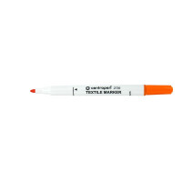 Маркер для для маркировки, рисования на текстиле Textile CENTROPEN 2 мм оранжевый (2739/06)