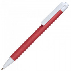 Эко ручка одноразовая Ecolour картон красный (73165005)