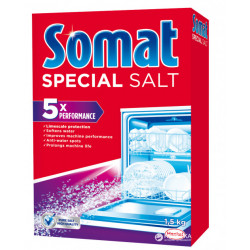 Соль для мытья посуды в посудомоечной машине Somat 3-го действия 1.5 кг