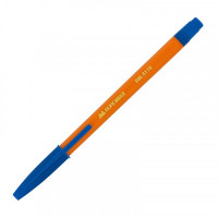 Ручка кульков. синя корп. жовтий 0,7мм SUN ORANGE  BM.8119-01