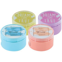 Точилка KUM Dreams Pastell пластиковая двойная с контейнером (208 Pastell)