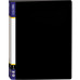 Папка 2 кольца Economix А4 ширина 3, 6 см пластик цвет черный (E30701-01)