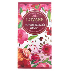 Чай квітковий 24пак. "Lovare" Королівський десерт