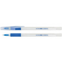 Ручка масляная Economix ICEBERG 0,7 мм синяя одноразовая (E10197-02)