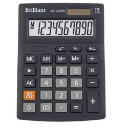 Калькулятор настольный 10 разрядный 103х137х31 мм Brilliant (BS-210NR)