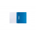 Папка-скоросшиватель Economix А5 пластиковый с перфорацией проз. синий (Е31506-02)