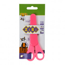 Ножницы 13, 5 см ZiBi розовые (ZB.5004-10)