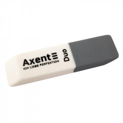Ластик Axent Duo для карандаша из термопластичной резины (1185-a)