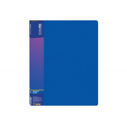 Дисплей-книга  Economix А4 30 файлов пластиковая синяя (E30603-02)