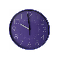 Часы настенные пластиковые Optima FLASH синие (O52097)