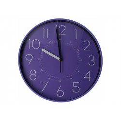 Часы настенные пластиковые Optima FLASH синие (O52097)