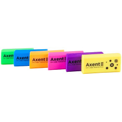 Ластик Axent Neon для карандаша цветной (1197-a)