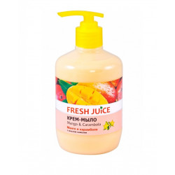 Крем-мыло жидкое Fresh Juice Манго и карамбола 460 мл с дозатором