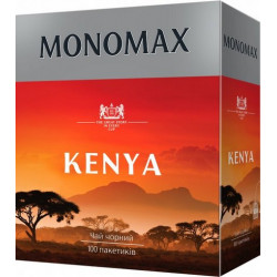Чай чорний 100пак. "Мономах" Kenya