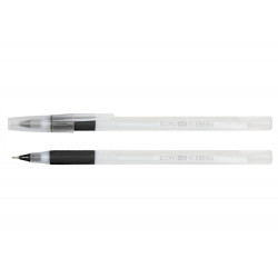 Ручка масляная ECONOMIX ICEBERG 0, 7 мм, пишет черным (E10197-01 /50)