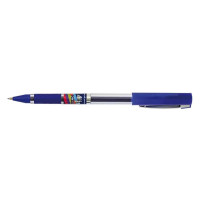 Ручка гелева синя 0,5мм "LINC" "Happy" 420309 26476