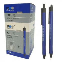 Ручка гель синя 0, 7мм "Neo Line" 3002W 83273