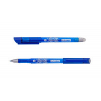 Ручка гель "пиши-стирай" 0,5мм синя Buromax Erase Slim  BM.8300-01
