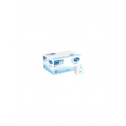 Папір туалетний листовий V-скл. 200шт 2-х шар білий "Tischa" BASIC/40/пач/ящ В 301 (626964)
