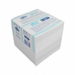 Папір туалетний листовий 200шт 2-х шар. білий Диво Бізнес Optimal 11, 5х21см/40