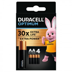 Элемент питания УПАКОВКА 4шт Duracell Optimum AA LR 6