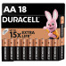 Батарейка Duracell LR06 MN1500 1х18 шт