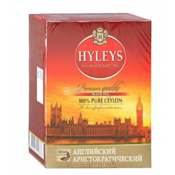 Чай Hyleys Английский аристократ черный пакетированный 100 * 2 грамма