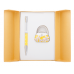 Набор подарочный Langres Sense ручка шариковая + крючок д/ сумки желтый (LS.122031-08)