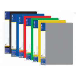 Дисплей-книга 20 файлов Format А4 пластиковая цвет ассорти Арт. F37602