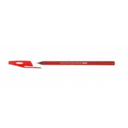 Ручка масляная красная 0, 5 мм Buromax LINEA BM.8362-03