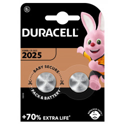 Елемент живлення УПАКОВКА 2шт Duracell DL2025 DSN