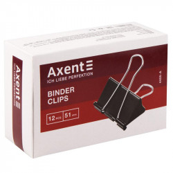 Биндер Axent 51 мм металлический черный /за 12 шт/ Арт. 33011 4405-А