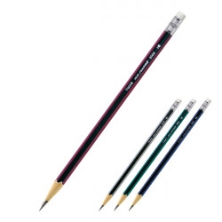 Олівець чорнографітний HB з гумкою Axent 9002/12-A