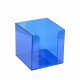 Бокс для бумаг Delta by Axent 9х9х9 см пластик синий (D4005-02)