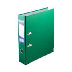 Папка-регистратор 7 см BuroMax А4 с односторнним покрытием цвет зеленый (BM.3011-04с)