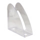 Лоток для бумаг вертикальный Delta by Axent пластик прозрачный Арт. D4014-27