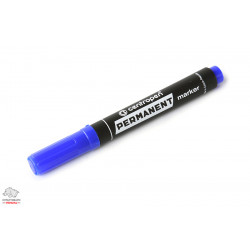 Маркер перманентный Centropen 8576 скошенный 1-5 мм синий Арт. 01851