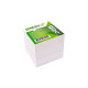 Блок бумаги для заметок непроклеенный Fresh Up 9х9 см 900 листов белый Арт. FR-1611
