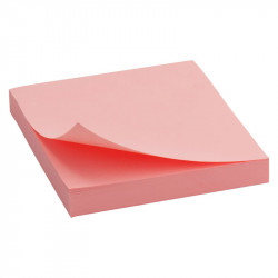 Блок бумаги с липким слоем Delta by Axent 75х75 мм 100 листов розовый Арт. D3314-03