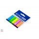 Закладки пластикові 12х45мм 5 кольорів неон по 25арк  Economix E20945