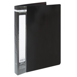 Дисплей-книга 30 файлов BuroMax Jobmax А4 пластиковая цвет черный (BM.3611-01)