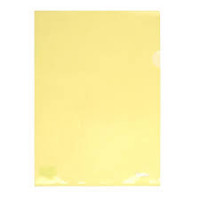 Папка-уголок Axent А4 прозрачный пластик цвет желтый 170 мкм (1434-26-А)