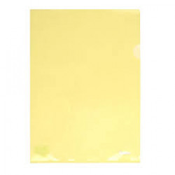 Папка-уголок Axent А4 прозрачный пластик цвет желтый 170 мкм Арт. 1434-26-А