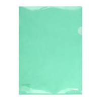 Папка-уголок Axent А4 прозрачный пластик цвет зеленый 170 мкм Арт. 1434-25-А