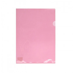 Папка-уголок Axent А4 прозрачный пластик цвет красный 170 мкм Арт. 1434-24-А
