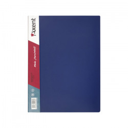 Дисплей-книга  40арк А4 пласт. Axent 1040-02-A 02434 синя