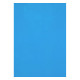 Обложка для переплета Axent А4 180 мкм пластик прозрачный синий /за уп. 50 штук/ (2720-02-A)